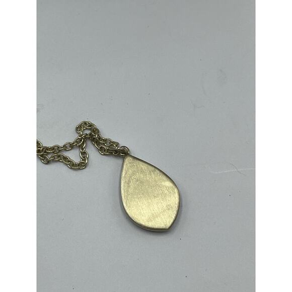 Silpada K & R Weekender Gold Plated Teardrop Crystal Accent necklace KRN0084 - Picture 15 of 15